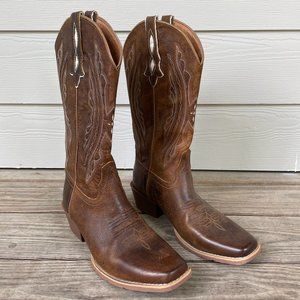 Justin Cowboy Boots - Rein 12 inch Western Boot